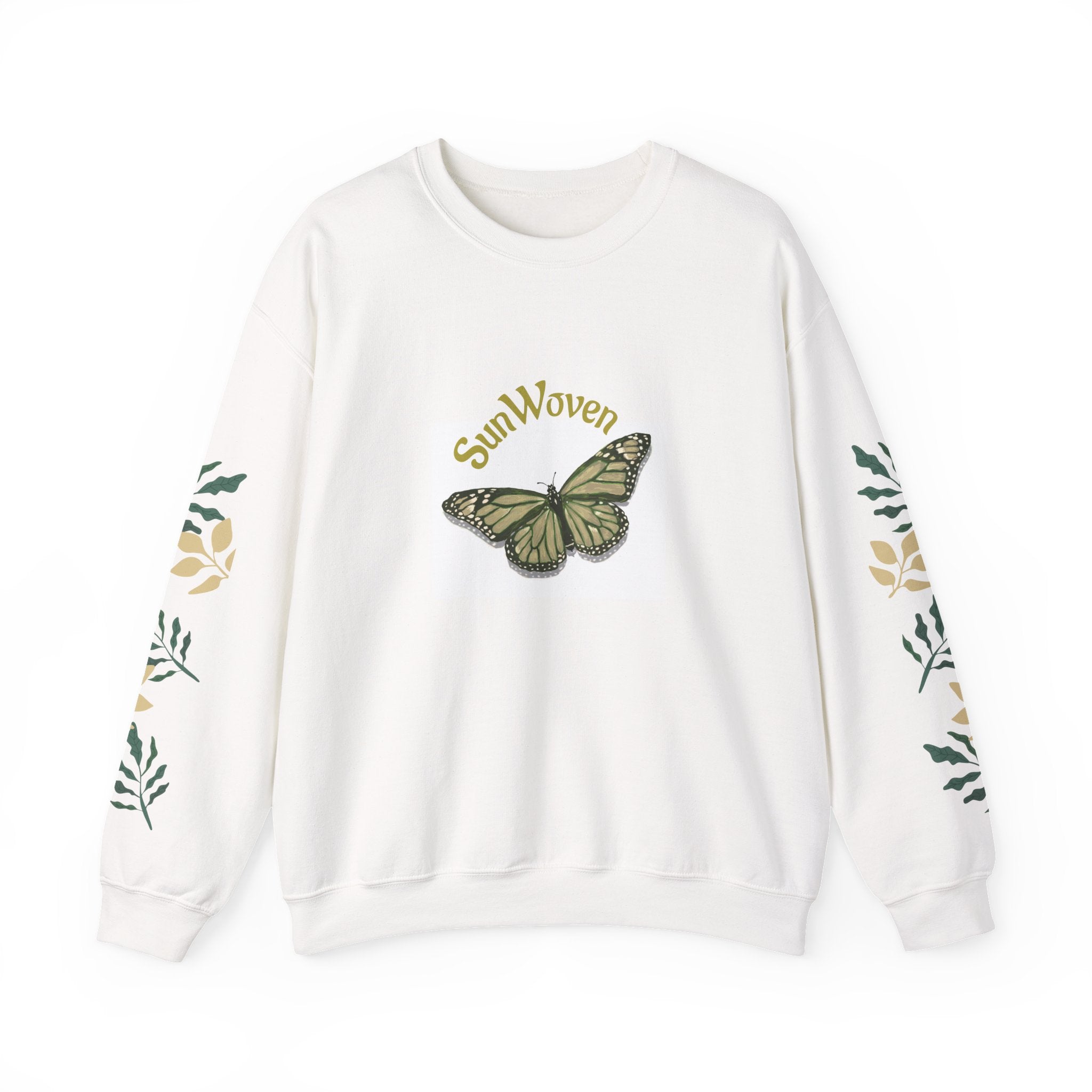 Butterfly 'SunWoven' Crewneck Sweatshirt